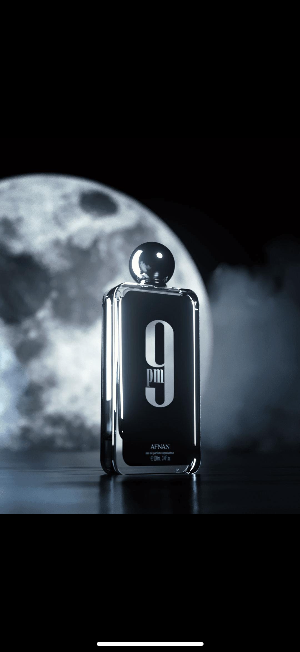 Afnan 9 PM For Men Eau De Parfum, Oriental Vanilla Fragrance Long Lasting Men's Perfume Holiday Gift Choice, 3.4 Fl. Oz