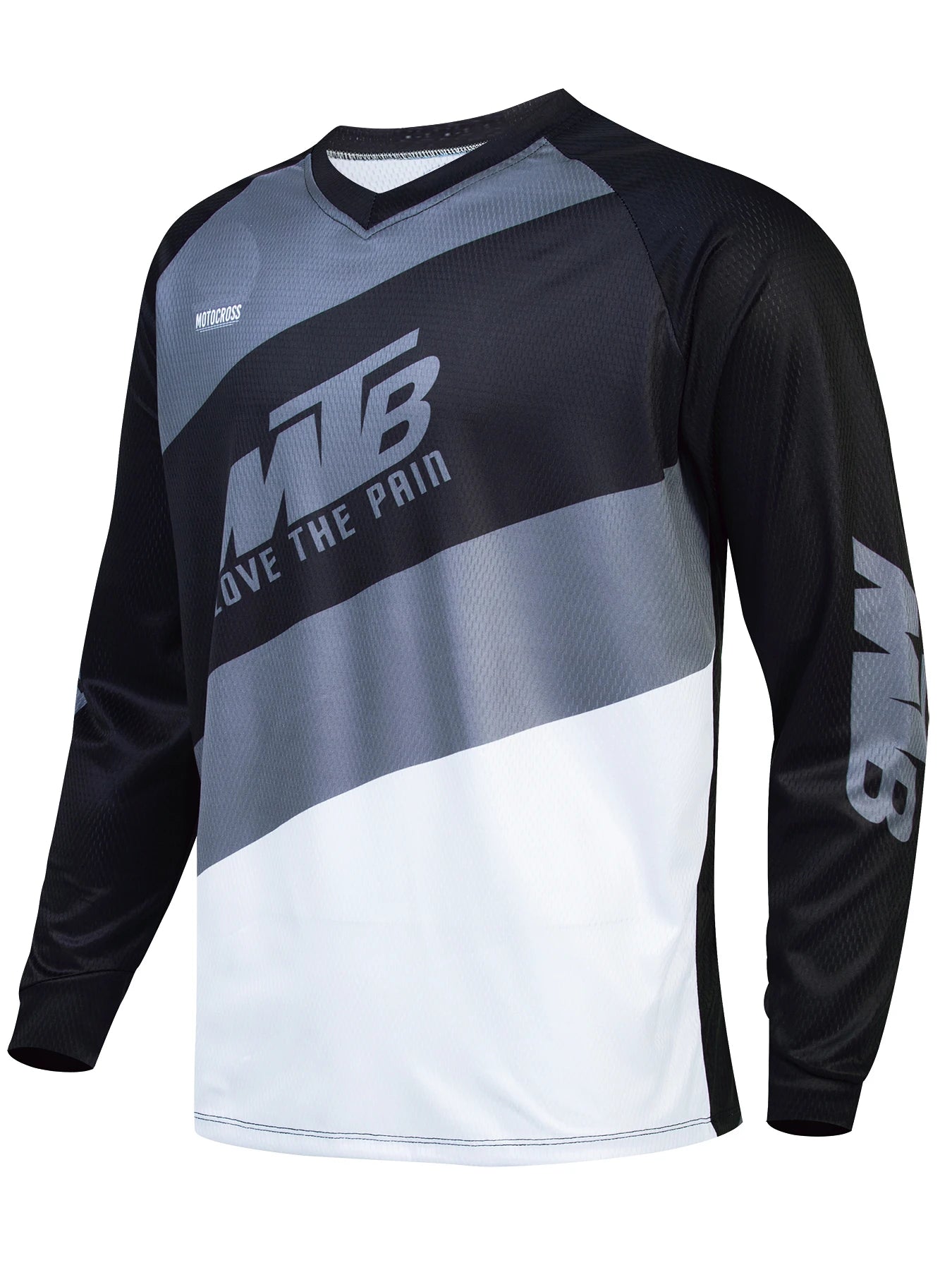 Men Breathable Enduro Mtb Motocross Mountain Bike Jersey Cycling Top off Road Riding Quick Dry Sports Wear Cycling Top