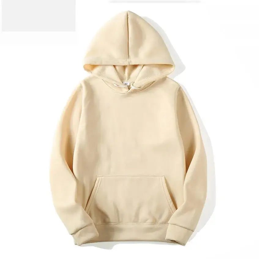 Masculino Cor Sólida Com Capuz Suéteres Masculino Camisola De Lã Quente Moda Roupas De Rua Solta Respirável  Hoodie Men