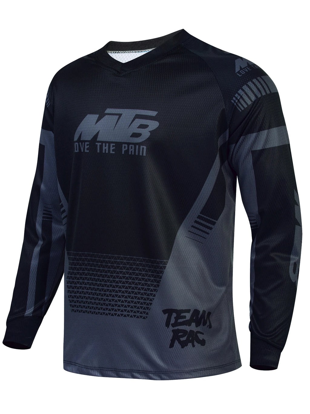 Men Breathable Enduro Mtb Motocross Mountain Bike Jersey Cycling Top off Road Riding Quick Dry Sports Wear Cycling Top