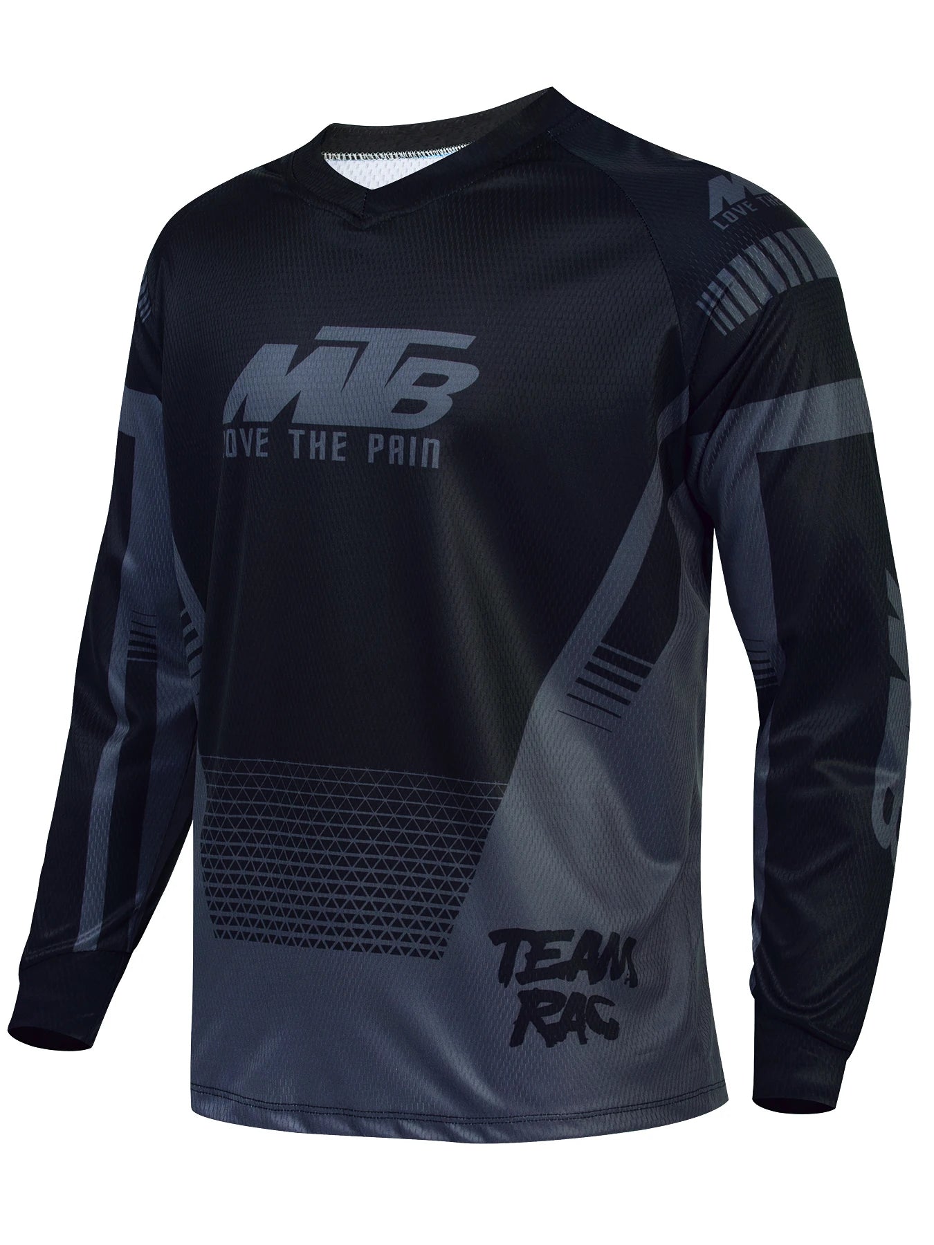 Men Breathable Enduro Mtb Motocross Mountain Bike Jersey Cycling Top off Road Riding Quick Dry Sports Wear Cycling Top