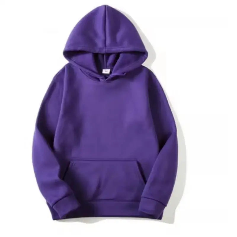Masculino Cor Sólida Com Capuz Suéteres Masculino Camisola De Lã Quente Moda Roupas De Rua Solta Respirável  Hoodie Men