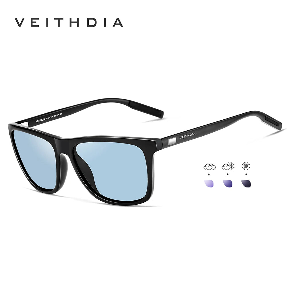 VEITHDIA Original Sunglasses Sports Outdoor Unisex Aluminum TR90 Polarized UV400 Lens Vintage Sun Glasses For Male/Female VT6108