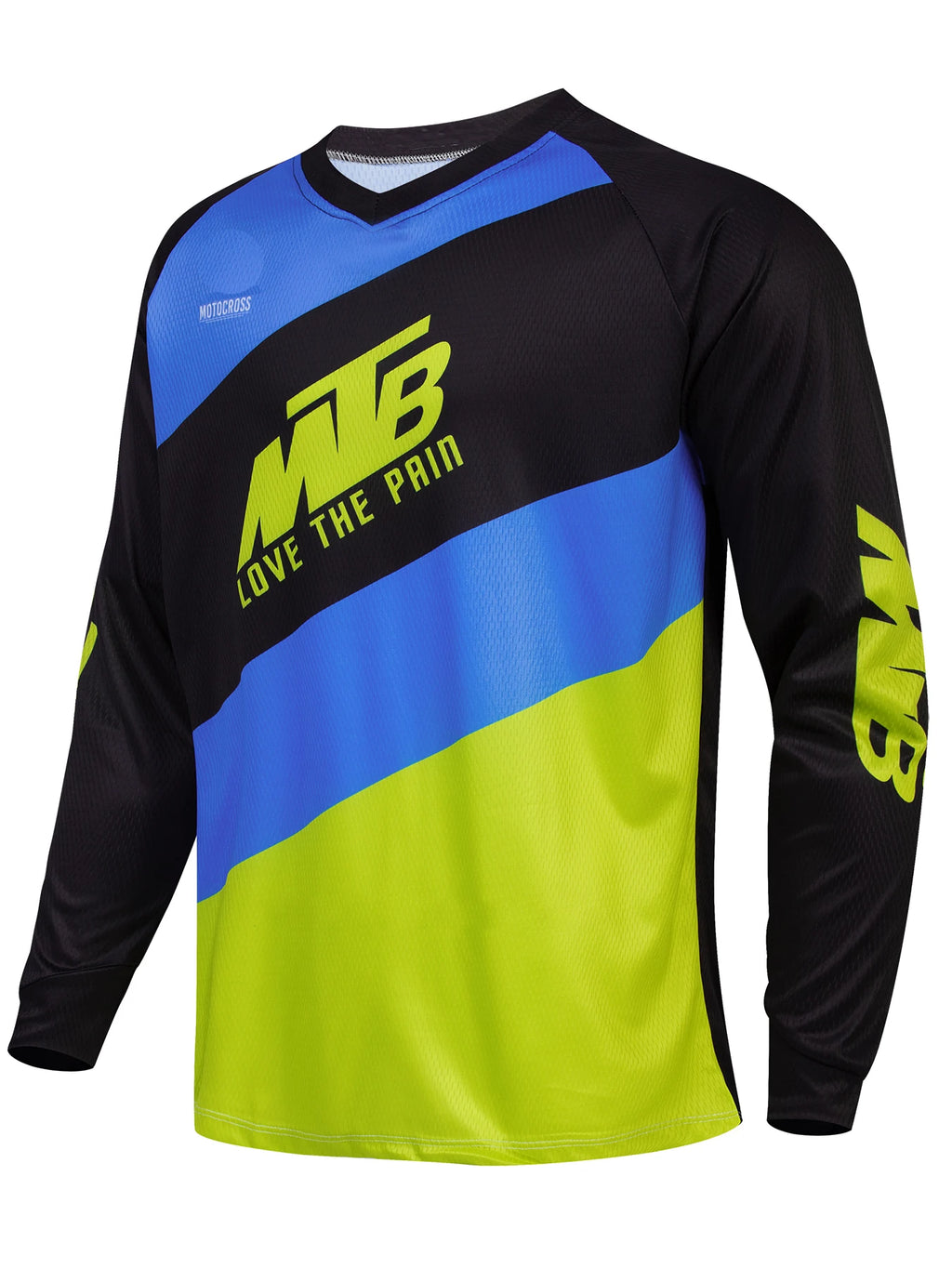 Men Breathable Enduro Mtb Motocross Mountain Bike Jersey Cycling Top off Road Riding Quick Dry Sports Wear Cycling Top