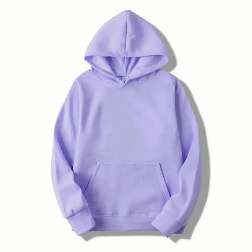 Masculino Cor Sólida Com Capuz Suéteres Masculino Camisola De Lã Quente Moda Roupas De Rua Solta Respirável  Hoodie Men