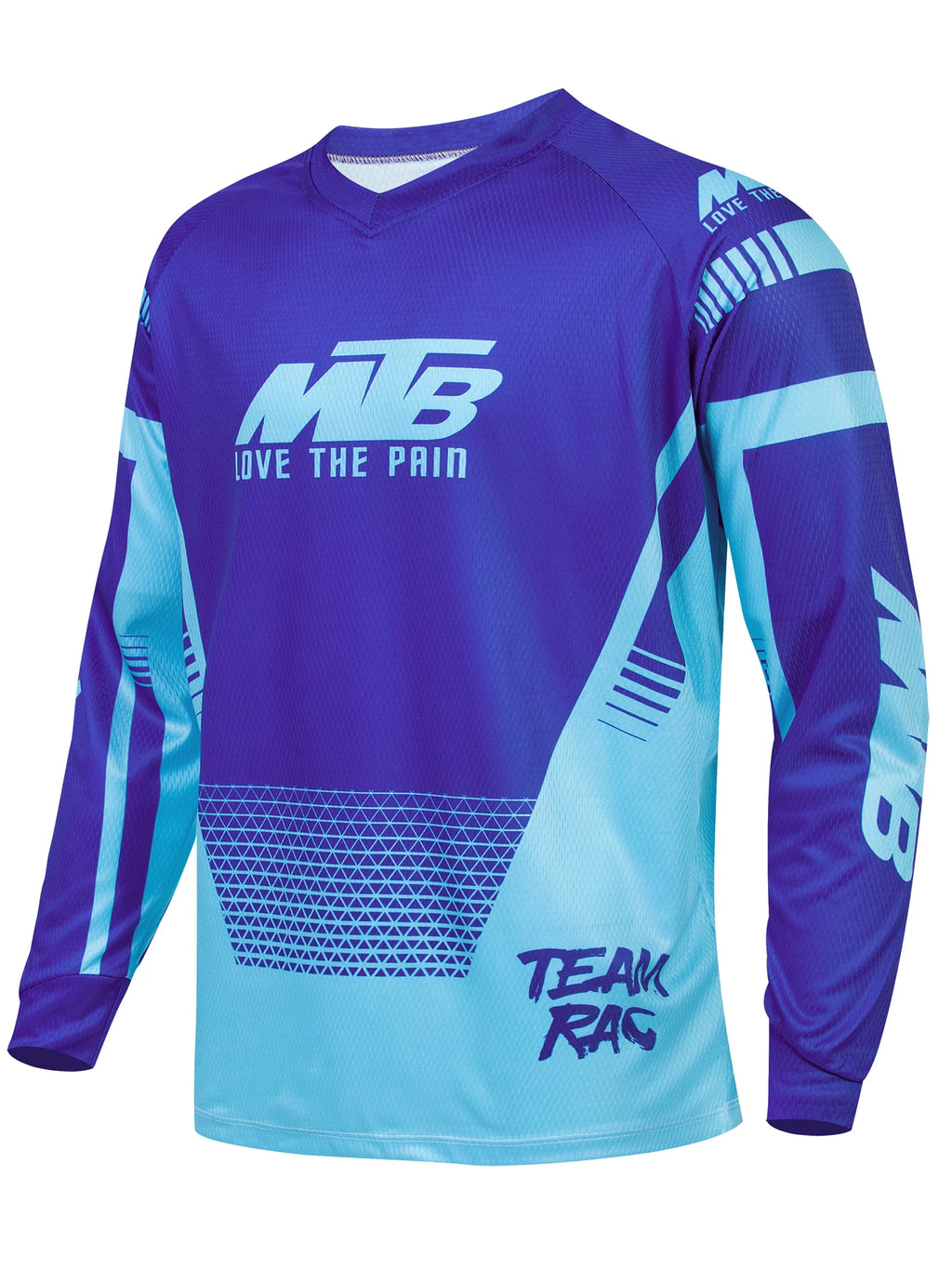 Men Breathable Enduro Mtb Motocross Mountain Bike Jersey Cycling Top off Road Riding Quick Dry Sports Wear Cycling Top